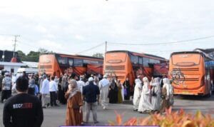Pemkab Sambut Jamaah Haji Barut