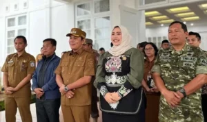 Dina sambut Kapolres Mura